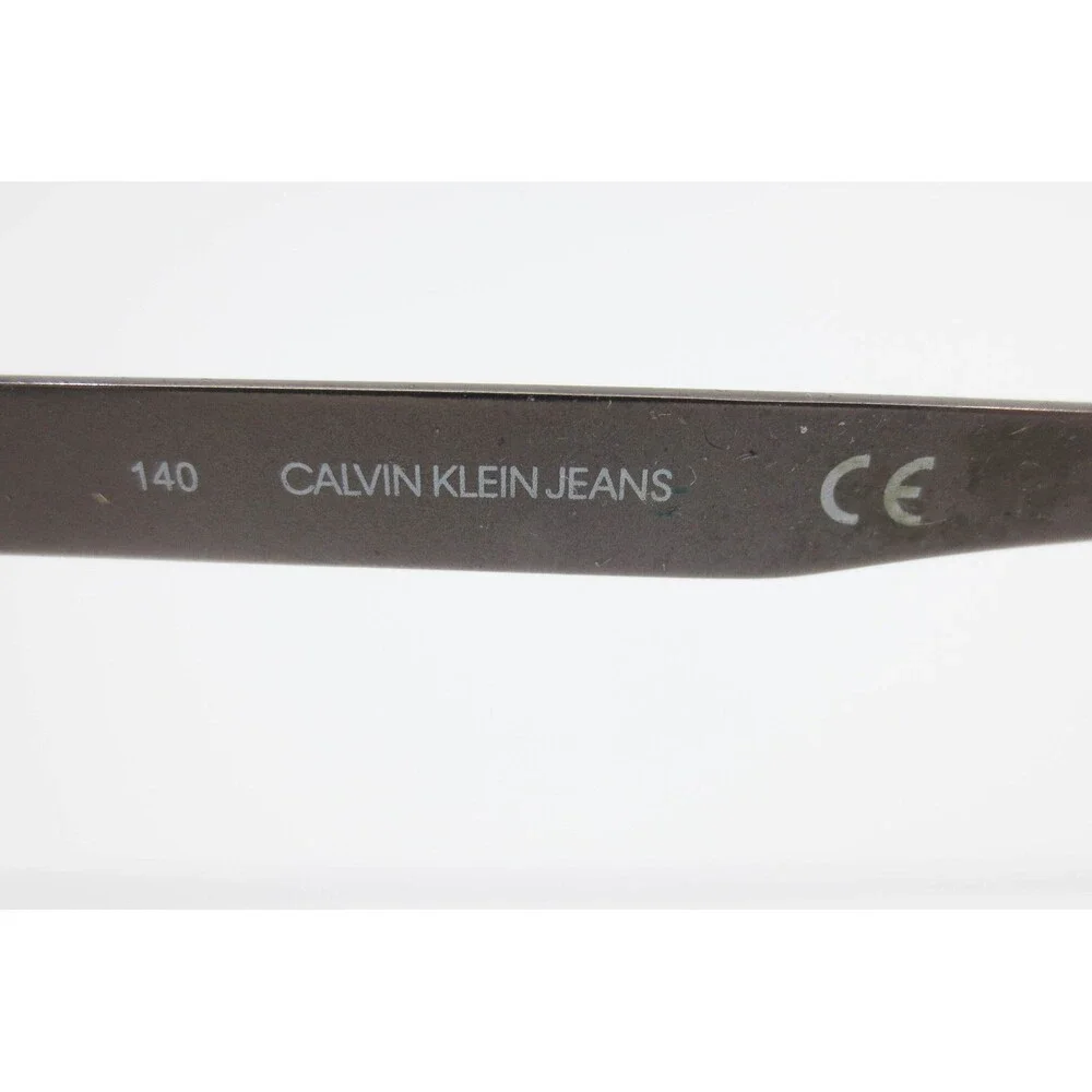 Calvin Klein Jeans CKJ178 400 Navy Blue Gunmetal Rectangular Eyeglasses